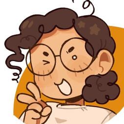 a silly drawing of tommyinnit sitting on a bean bag and playing an omnichord